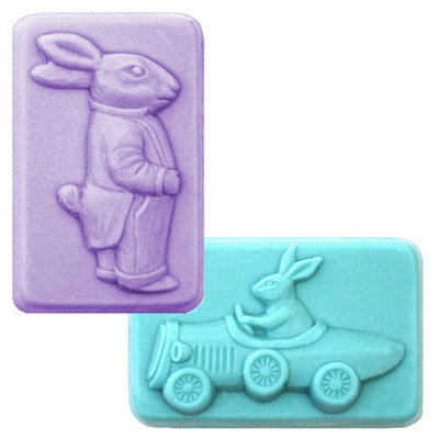 2 Gents Soap Mold