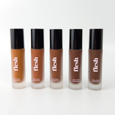 Pure Flesh Liquid Foundation Discovery Kit | Deep - Pink/Red Undertone